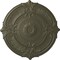 Ekena Millwork Attica Ceiling Medallion (Fits Canopies up to 3 3/4"), Hand-Painted Witch Hazel, 39 1/2"OD x 2 1/2"P CM39ATWHF - alternate 1